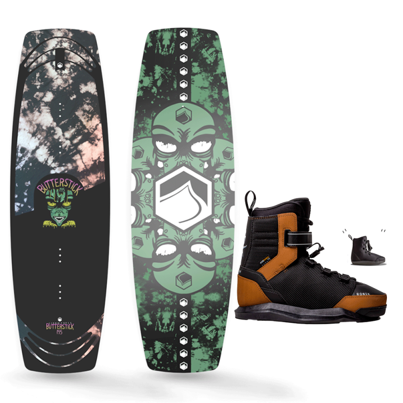 Pack Butterstick + chausses Diplomate 6X destockage wakeboard