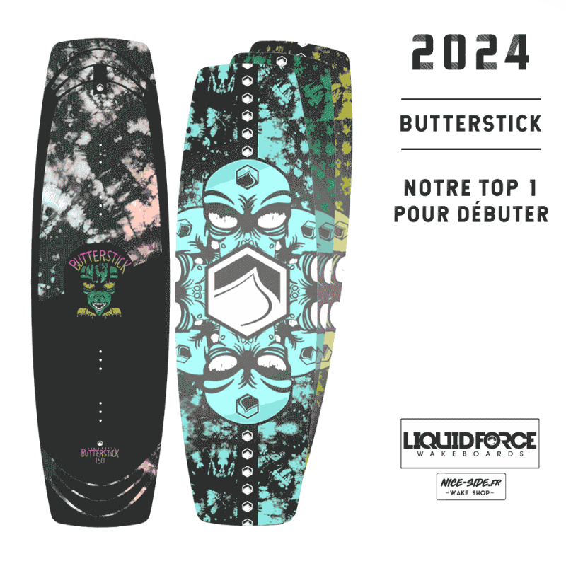 Liquid Force Butterstick 2024 wakeboard homme