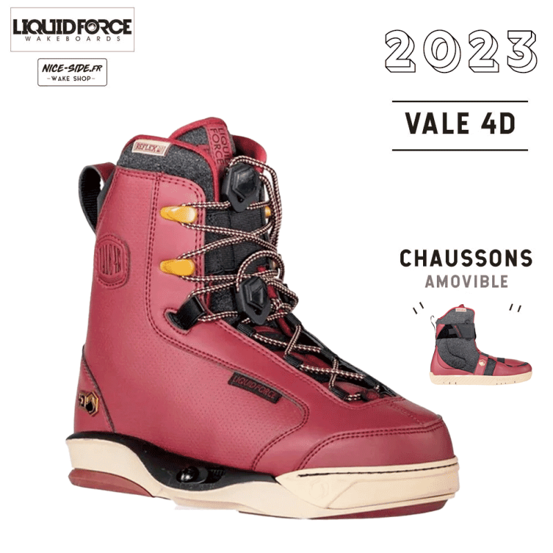 Liquid force chausses wakeboard vale 4d 2023