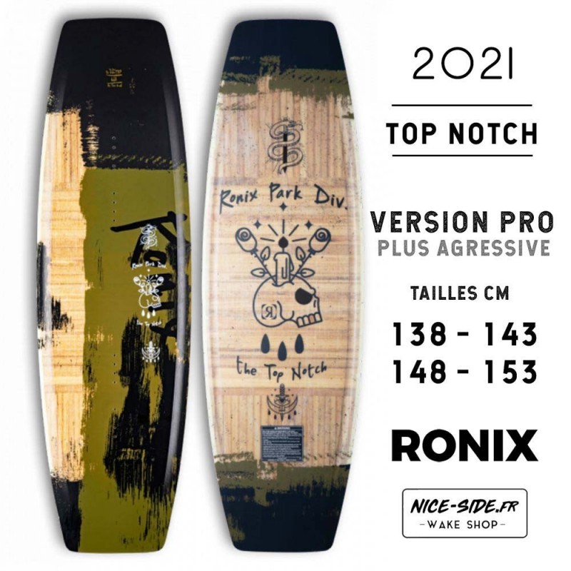 Ronix Top Notch Pro 2021 wakeboard homme